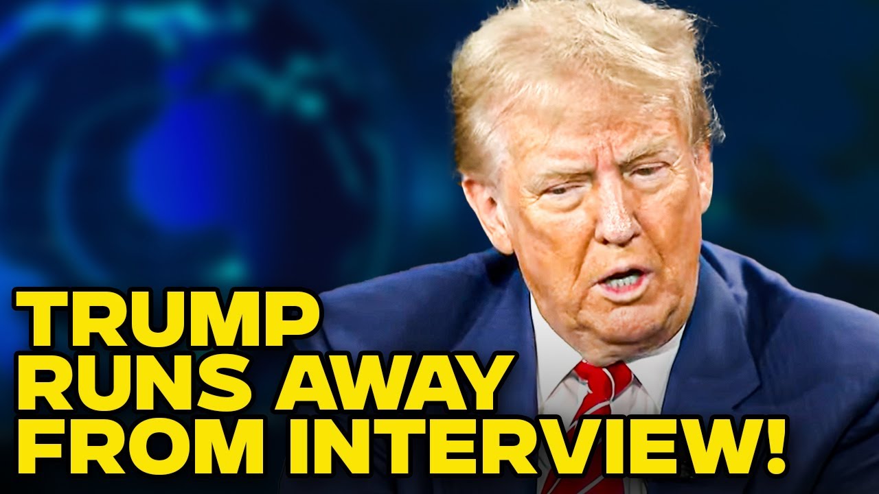 Cowardly Trump Backs Out Of ANOTHER Mainstream Interview