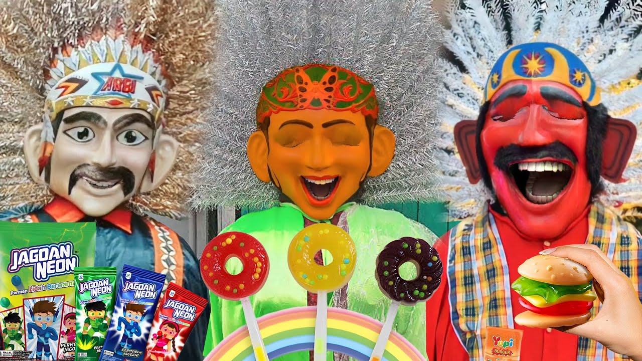 Kompilasi Ondel Ondel 30 Menit , Ondel Ondel Makan Permen, Makan Lolipop Makan Yuppie burger