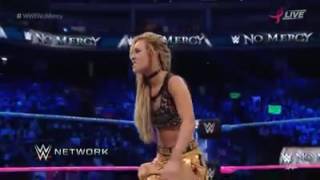 WWE no mercy nikki bella vs carmella