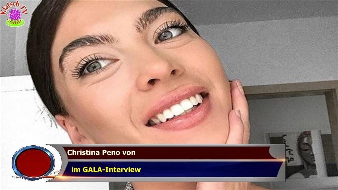 CHRISTINA PENO VON   IM GALA-INTERVIEW