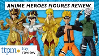 CAVALEIROS DO ZODÍACO Review Action Figures Coleção Anime Heroes da Bandai  / FUN Divirta-se 