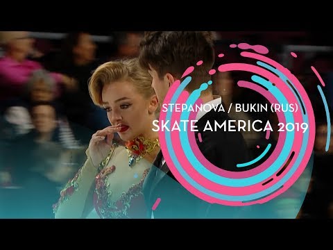 Stepanova Bukin | 2Nd Place Ice Dance | Rhythm | Skate America 2019 | Gpfigure