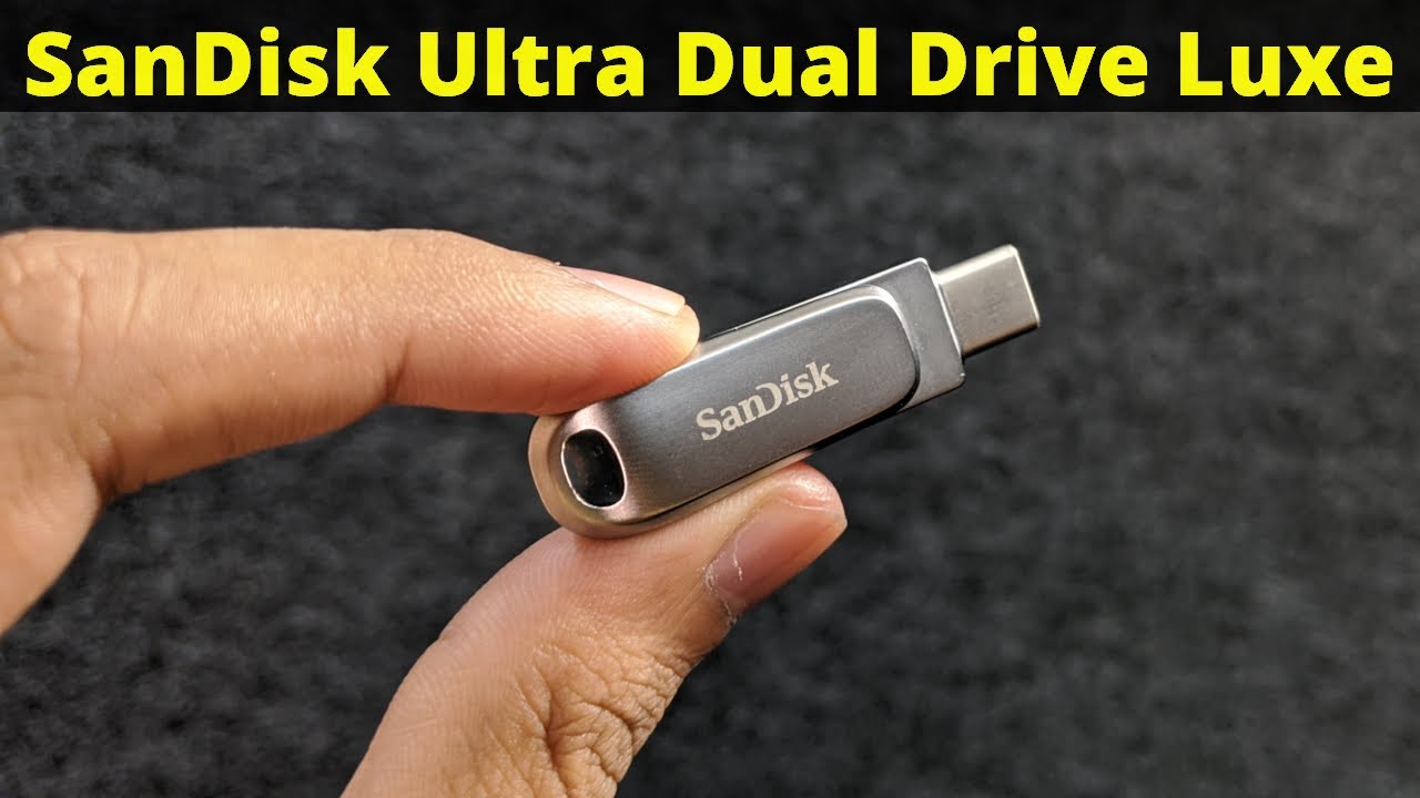 SanDisk Ultra Dual Drive Luxe — No more storage constraints