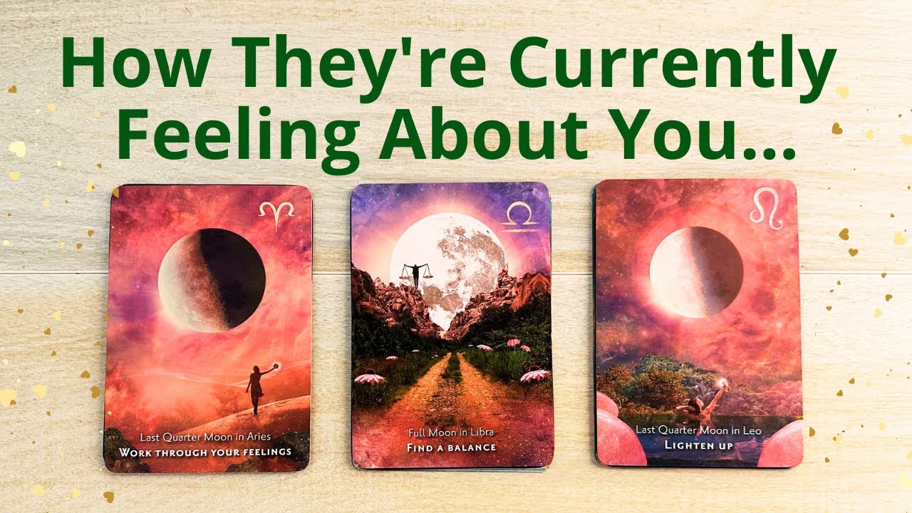 🌷HOW DO THEY FEEL ABOUT YOU NOW? 💐PICK A CARD 😘 LOVE TAROT READING 💃