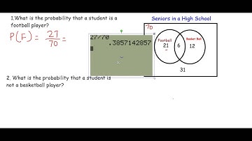 Probability using Venn Diagrams