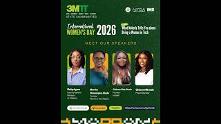 IWD 2026 VIRTUAL PANEL: WHAT NOBOBY TELLS YOU ABOUT BEING A WOMAN IN TECH screenshot 3