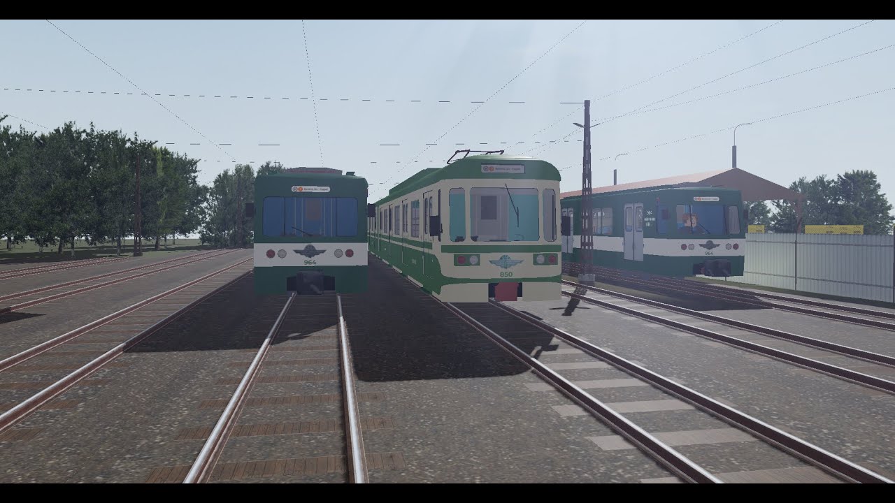 Mixa hév(Csepel-Müpa Nemzeti Szinház)Dunafalva hév