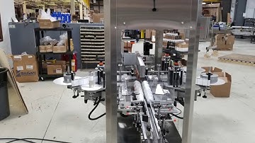 Proline Q120 Vertical Roller Front Back Wrap Labeling System