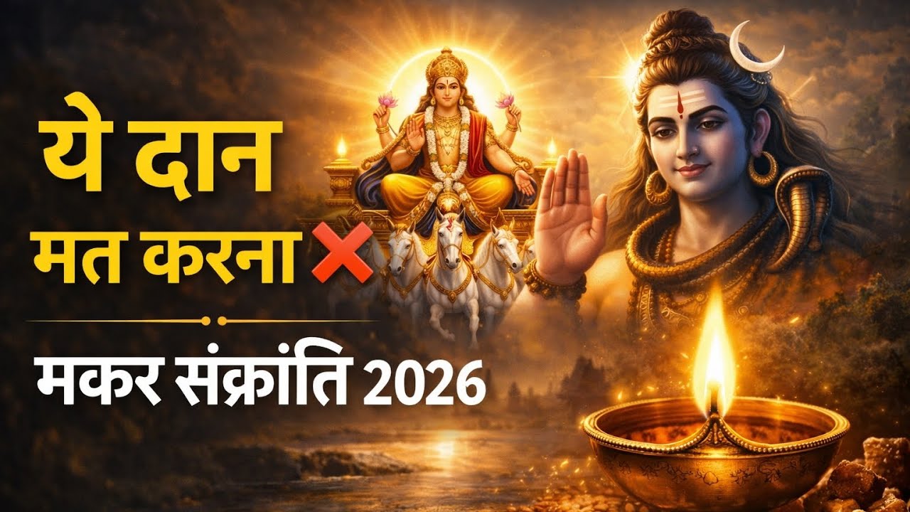 मकर संक्रांति के दिन ये दान कभी मत करना ❌ | वरना पुण्य की जगह बनता है दोष 