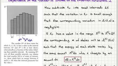 Week 9-10 Dependence of the Number of States on the External Parameters-2