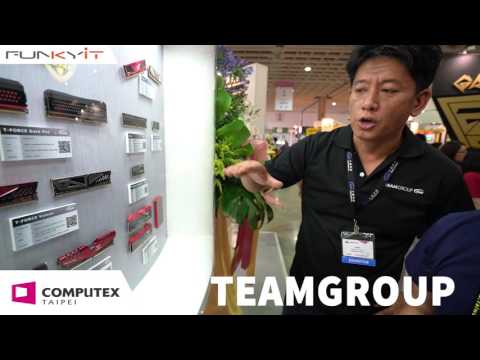 TeamGroup - Performance RAM Options - Computex 2016 with Funkykit.com