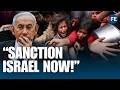 UN Speaker Demands Sanctions on Israel in Fiery Brussels Address