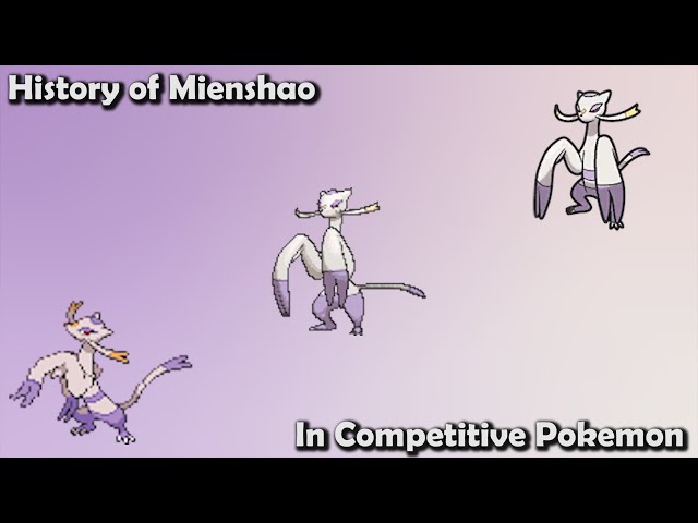 How GOOD was Mienshao ACTUALLY? - History of Mienshao in Competitive Pokemon class=