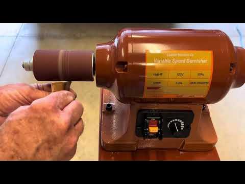 Reviewing a $145 Leather Burnishing Machine 