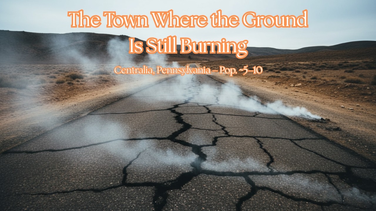 The Town Where the Ground Is Still Burning: Centralia, Pennsylvania (Pop. ~5–10)