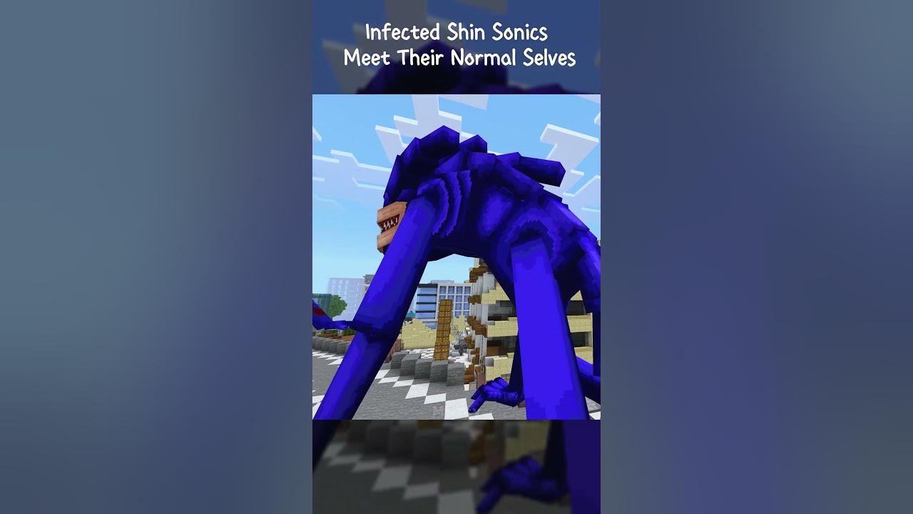 Infected Shin Sonic Have an Unexpected Power 💀 #shorts