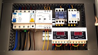 Industrial electrical panel wiring training(with all details & with diagram)