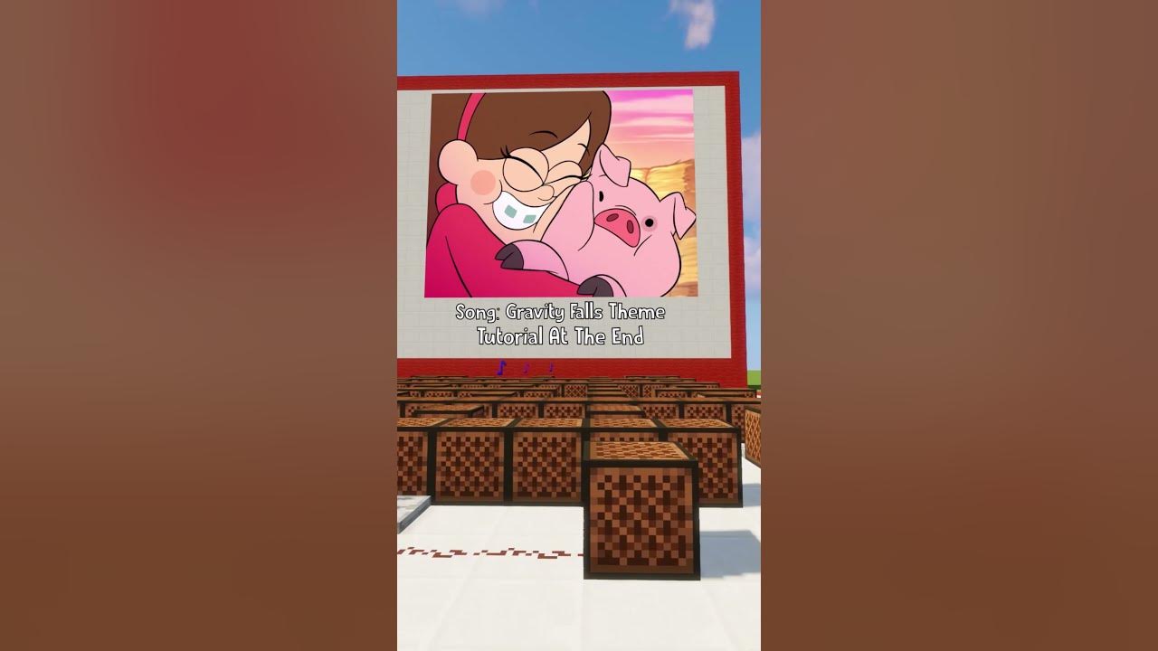 "Gravity Falls Theme" Minecraft Note Blocks Tutorial