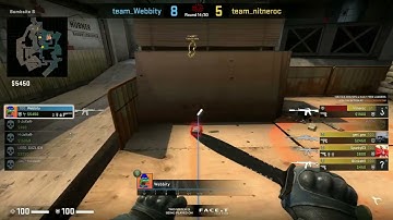 faceit kids melt after i ninja defuse 1v4 xddd