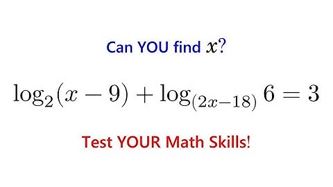 Can You Solve This Log Equation With Variable Bases? Most Students Give Up!