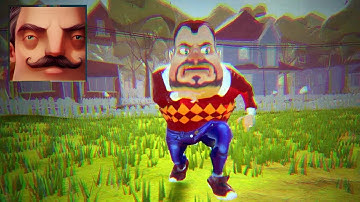 Hello Neighbor - My New Neighbor Dark Riddle Act 2 Hole Gameplay Walkthrough