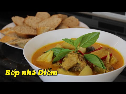 Cách nấu cà ri vịt - Cà Ri Gà - Vietnamese chicken curry | Bếp Nhà Diễm |