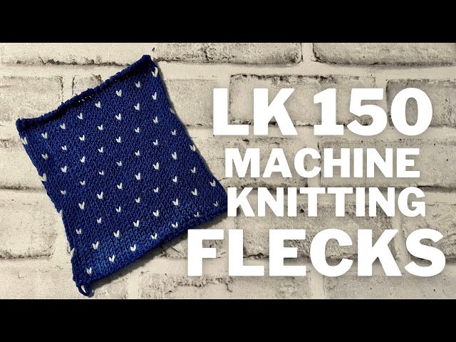 Silver Reed LK150 Mid-Gauge Knitting Machine - Super Easy to Use