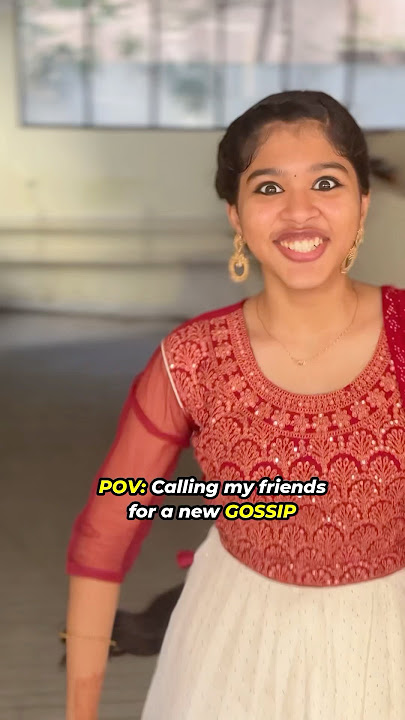 😜Calling my friends for a GOSSIP😂 #shorts @saravijay @mona-vlogs ​@Craftervinisha Ammu Times