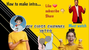 My first YouTube channel intro😉|1000 subscriber special🎉| Watch my first video|  #intro #technology