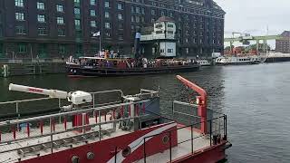 Steam Tug 'Andreas' &  Firefighting Boat II in Berlin Westhafen's Dock II