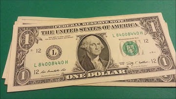 $1 Dollar TRINARY Notes - Fancy Serial - US CURRENCY COLLECTION