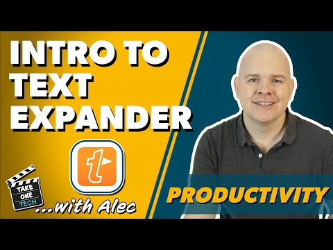 Introduction to Text Expander - A Must Have Mac Productivity App!