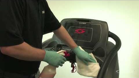 Cleaning your Cybex Treadmill - Teaching Video