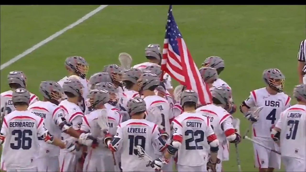 Semi final USAAustralia World Lacrosse Championship 2014 YouTube