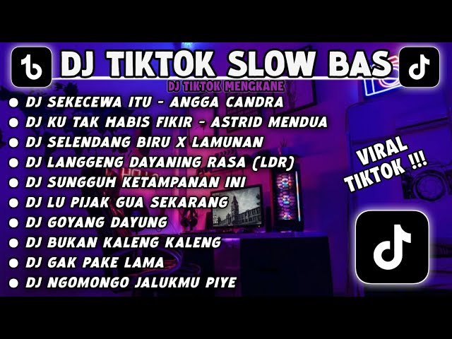 DJ SLOWBASS TERBARU 2024 DJ SEKECEWA ITU - ANGGA CANDRA X DJ KU TAK HABIS FIKIR X DJ GOYANG DAYUNG class=