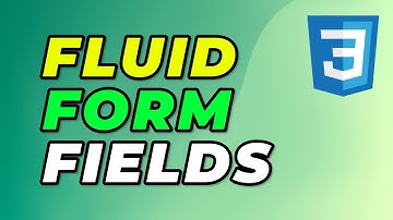 How to Make Fluid Form Fields in CSS! 🚀| Auto-Resize Form Fields using CSS