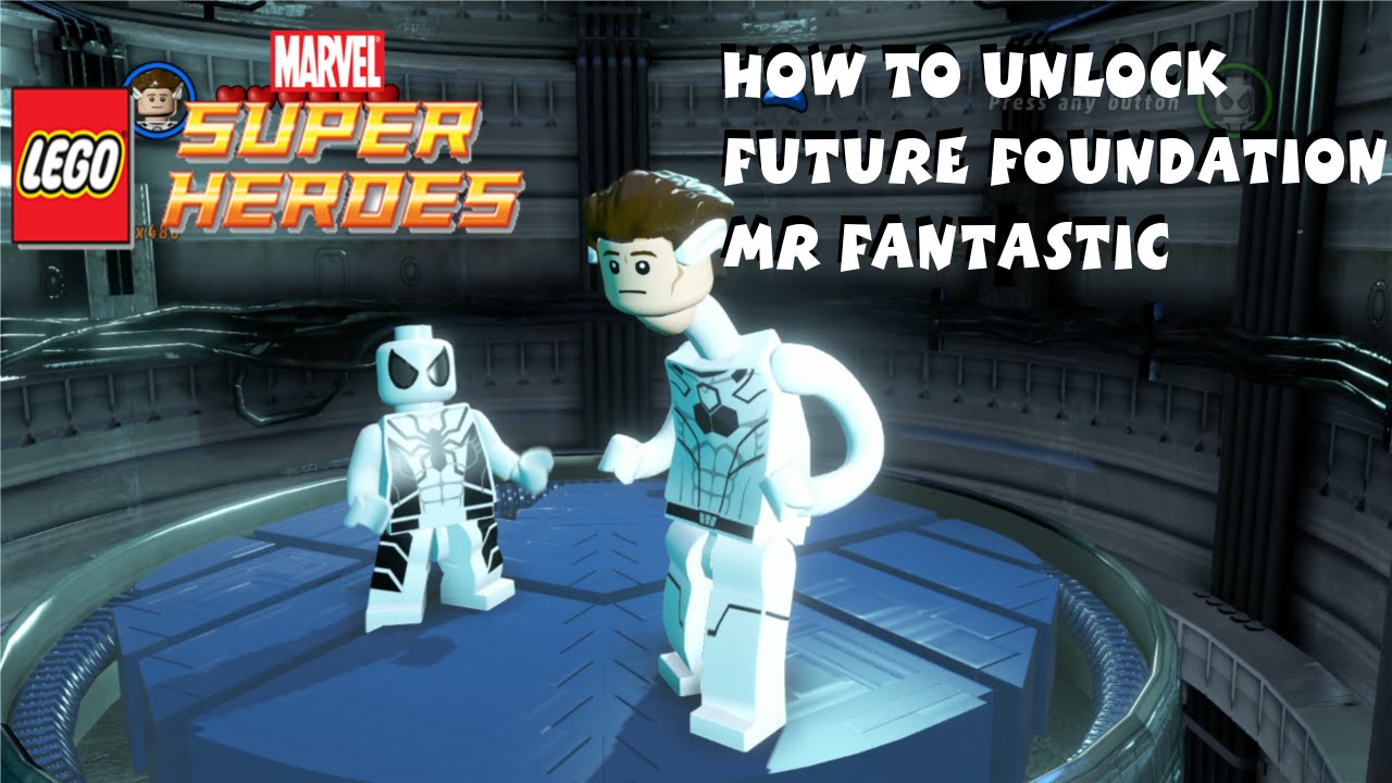How To Unlock Future Foundation Mr Fantastic In Lego Marvel Super Heroes Fantastic Four Youtube