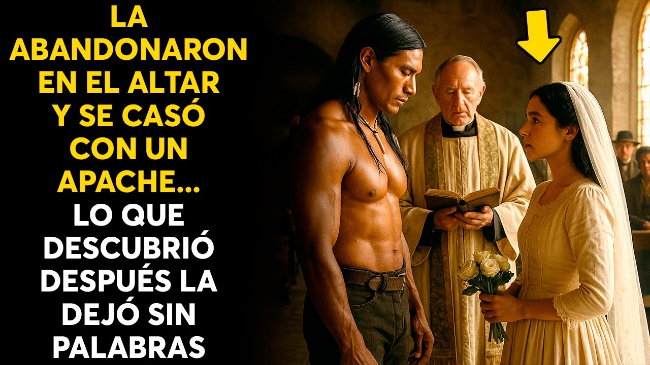 LA ABANDONARON EN EL ALTAR Y SE CASÓ CON UN APACHE... LO QUE DESCUBRIÓ DESPUÉS LA DEJÓ SIN PALABRAS