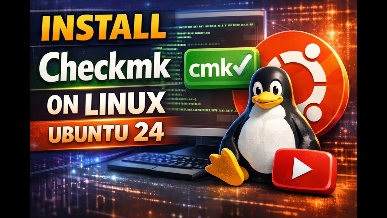 Install Checkmk on Linux Ubuntu 24.04 LTS!