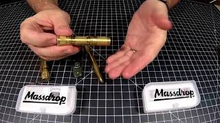 Massdrop Brass AAA Flashlight