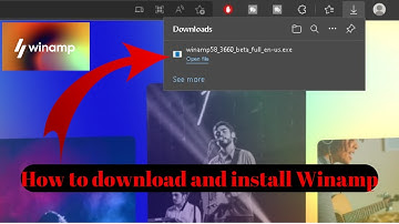 How to download and install Winamp