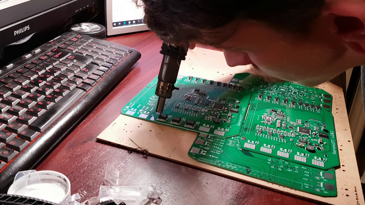 Handsoldering SMD board YouTube