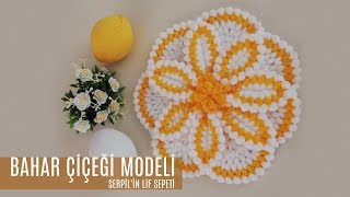 Serpilin Lif Sepeti - Bahar Çiçeği Modeli