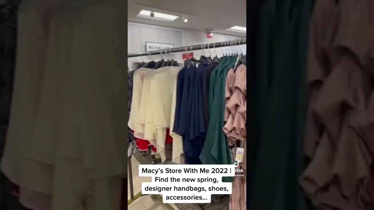 Macy s Store With Me 2022 |  Find the new spring, designer handbags, shoes, accessories...