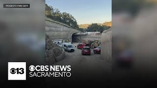 1 killed, 1 injured in Stanislaus County tunnel collapse