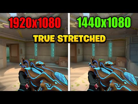 Valorant 100% True Stretched Resolution Tutorial 