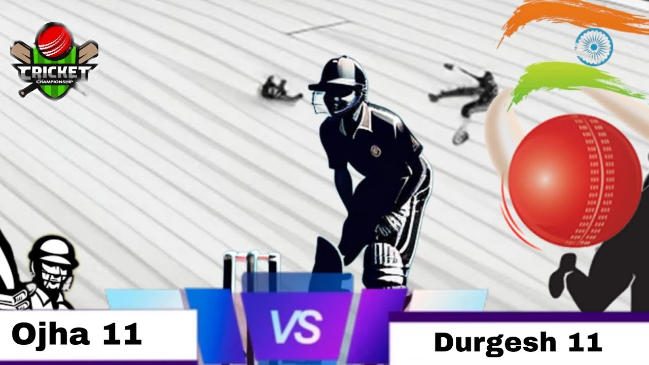 Ojha 11 versus Durgesh 11 Ojha 11 win by 4 run 