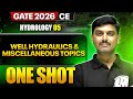 Hydrology 05 : Well Hydraulics & Miscellaneous Topics | Civil Engineering | GATE 2026 One Shot