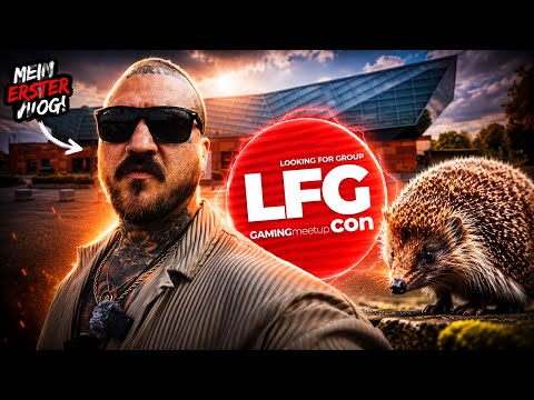 Mein erster Vlog | LFG Convention & … ein Igel?! #vlog #lfgcon #igel