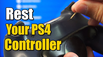 How to Reset your PS4 Controllere (FULL GUIDE)